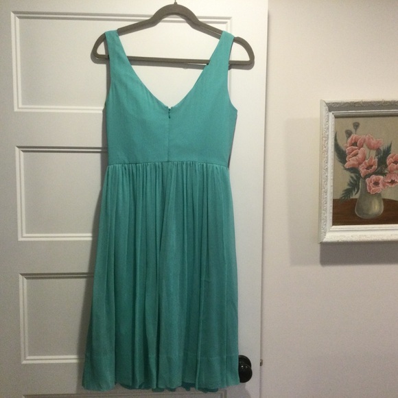 J Crew Silk Special Occasion Dress With Pockets - Picture 2 of 3
